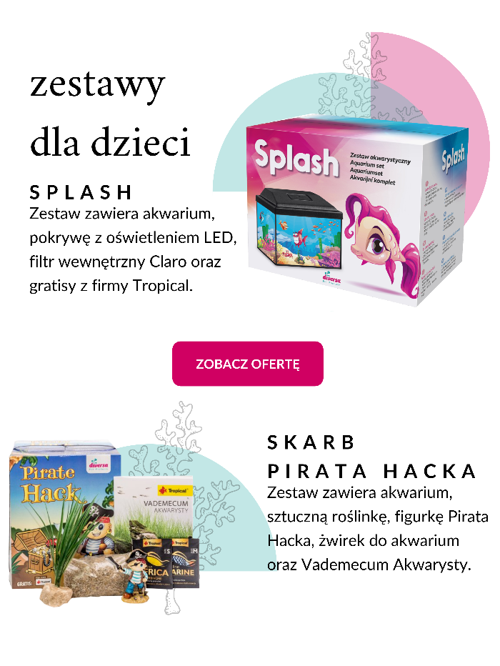Zestawy akwarystyczne dla dzieci