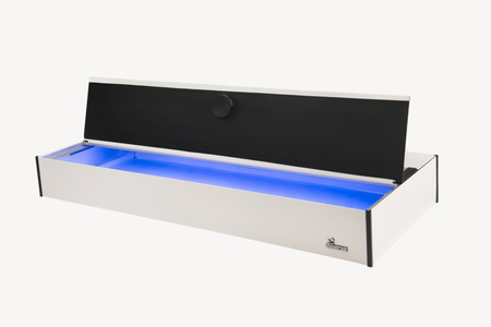 Pokrywa aluminiowa Platino 120x60 prosta z oświetleniem LED ALEX 39W KOLOR