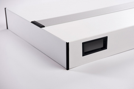 Pokrywa aluminiowa Platino 60x40 prosta z oświetleniem LED ALEX 20,4W KOLOR