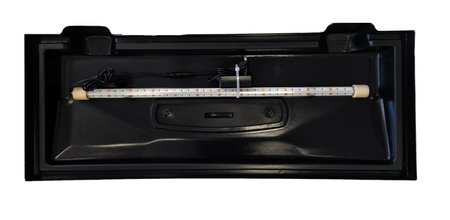 Pokrywa do akwarium SELECTO 80X30 z tworzywa sztucznego, z oświetleniem LED EXPERT 15W