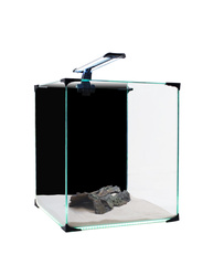 Zestaw akwarystyczny, startowy dla początkujących 31,5l NEO LIGHT 30 czarne tło, LED Intenso 6,7W oraz dodatkowym oświetleniem nocnym, filtrem wewnętrznym Claro 300 i grzałką z regulacją 25W