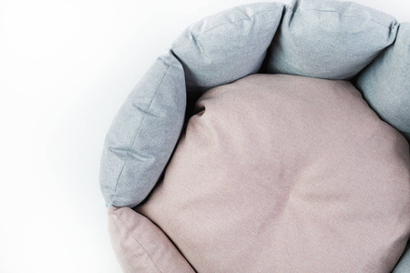 Legowisko funkcyjne MISS SHELL Szary/Róż DUŻA