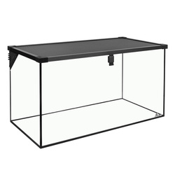 TERRARIUM 80X40X40 Z WYSUWANĄ SIATKĄ
