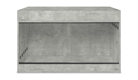 TERRARIUM 120X50X72 Z PŁYTY -NADSTAWKA BETON