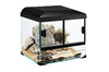 Zestaw terrarium 18,75l z pokrywą z oświetleniem 11W  TERRASET DESERT 30x25x25 z wyposażeniem