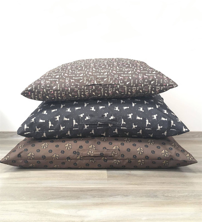 Legowisko dla psa funkcyjne Transporter Brąz/Pieski 1