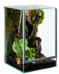 Terrarium Pająk z wbudowaną wentylacją 25x30x30 22,5l 3mm