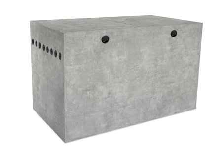 TERRARIUM 150X80X92 Z PŁYTY -NADSTAWKA BETON