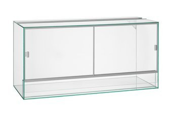 Terrarium z wentylacją, przelotką na przewody kablowe 80x40x50 160l 4mm