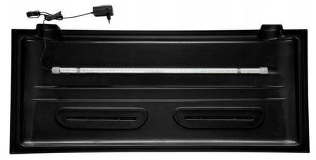 Pokrywa do akwarium SELECTO 120x40 z tworzywa sztucznego, z oświetleniem LED EXPERT 20W