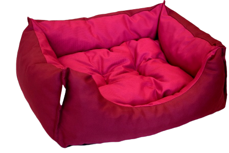 Legowisko funkcjonalne, miękkie, SIESTA bordo