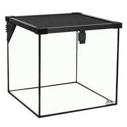 TERRARIUM 40X40X40 Z WYSUWANĄ SIATKĄ