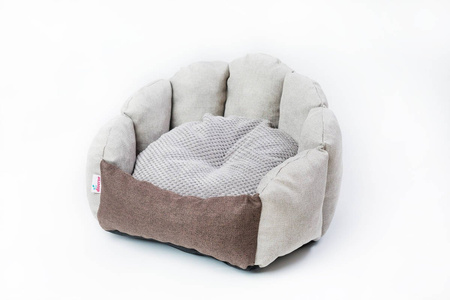 Legowisko funkcyjne MISS SHELL Beż/ Brąz MAŁA