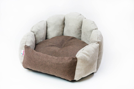 Legowisko funkcyjne MISS SHELL Beż/ Brąz MAŁA