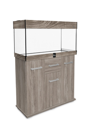 Zestaw akwarystyczny Solid 80x35 z oświetleniem LED Alex Kolor