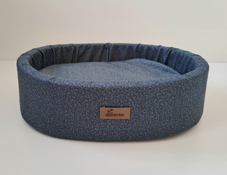 Legowisko dla psa EMILLY melanż- niebieski (2)