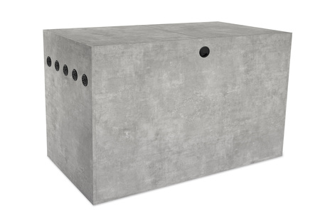 TERRARIUM 120X50X72 Z PŁYTY -NADSTAWKA BETON