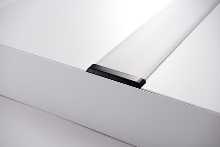 Pokrywa aluminiowa Platino 90x60 prosta z oświetleniem LED Expert 15 W