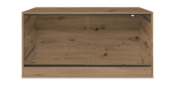 TERRARIUM 120X50X60 Z PŁYTY DĄB ARTISAN