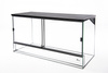 Terrarium 120x40x50 240l 6mm CZARNE