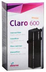 Filtr Claro 600 wewnętrzny, akwarystyczny z regulacją, przepływ 600L/h, do akwarium 46L- 70L