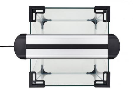 Zestaw akwarystyczny, startowy dla początkujących 10l nanoLED 20x20x25 LED 4,2W  z filtrem wewnętrznym Claro 200  i grzałką z regulacją 25W