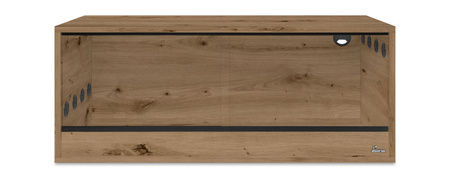 TERRARIUM 100X40X40 Z PŁYTY DĄB ARTISAN