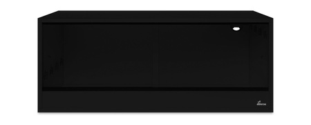 TERRARIUM 100X40X40 Z PŁYTY CZARNE