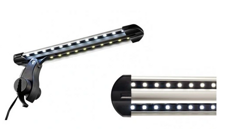 Zestaw akwarystyczny, startowy dla początkujących 31,5l NEO LIGHT 30 czarne tło, LED Intenso 6,7W oraz dodatkowym oświetleniem nocnym, filtrem wewnętrznym Claro 300 i grzałką z regulacją 25W