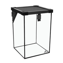 TERRARIUM 20X20X30 3MM Z WYSUWANĄ SIATKĄ