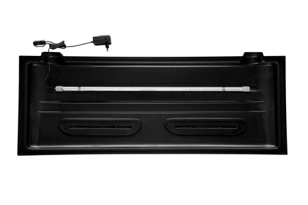 Pokrywa do akwarium SELECTO 120x50 z tworzywa sztucznego, z oświetleniem LED EXPERT 20W
