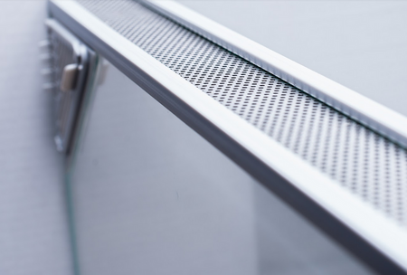 Terrarium z wentylacją, przelotką na przewody kablowe 60x30x40 72l 3mm