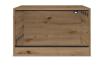 TERRARIUM 80X50X50 Z PŁYTY DĄB ARTISAN