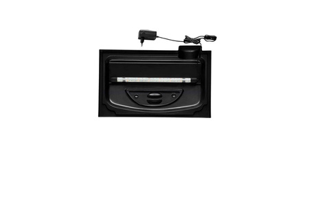 Pokrywa do akwarium SELECTO 50x30 z tworzywa sztucznego, z oświetleniem LED EXPERT 8W