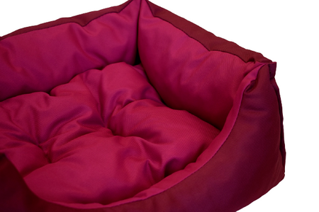 Legowisko funkcjonalne, miękkie, SIESTA bordo
