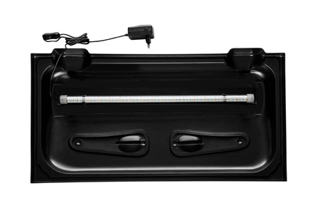 Pokrywa do akwarium SELECTO 80X40 z tworzywa sztucznego, z oświetleniem LED EXPERT 15W