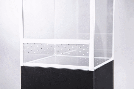 Terrarium Pająk 15x15x20 4,5L 3mm NOWA WERSJA