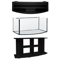 Zestaw akwarystyczny profilowany AP Budget 120x40 z oświetleniem LED Expert