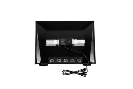 Zestaw terrarium 51l TERRASET FOREST 45x32,5x45 z wyposażeniem