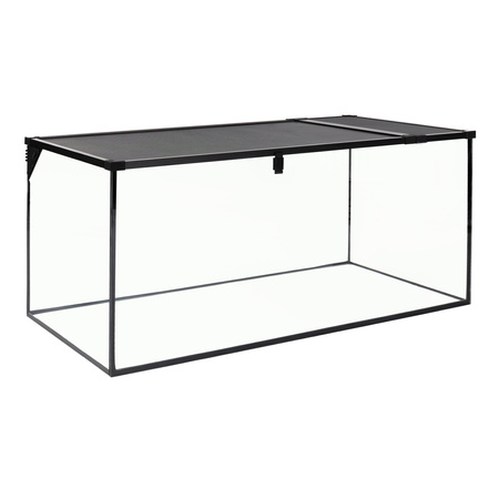 TERRARIUM 100X50X45 Z WYSUWANĄ SIATKĄ