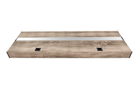 Pokrywa aluminiowa Platino 100x50 prosta z oświetleniem LED ALEX 33,6W KOLOR