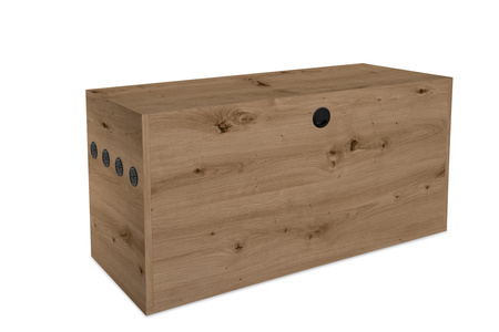 TERRARIUM 100X40X52 Z PŁYTY -NADSTAWKA ARTISAN