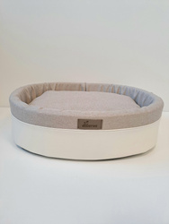 Legowisko dla psa EMILLY skay- kremowe (2)