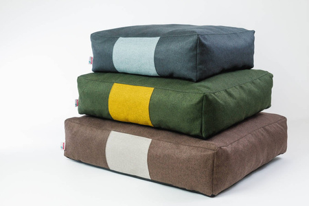 Legowisko dla psa funkcjonalne PUFFY Szary 1