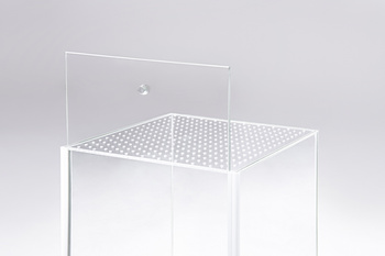 Terrarium Pająk 15x15x20 4,5L 3mm NOWA WERSJA