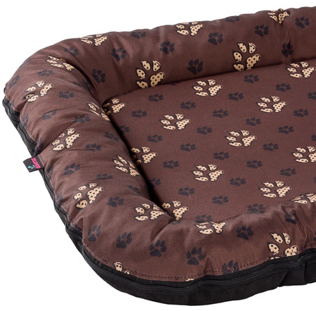 Legowisko funkcjonalne, materac PONTON brązowe łapki S