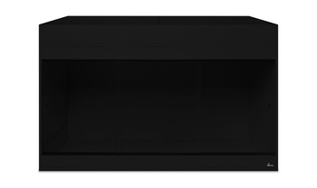 TERRARIUM 150X80X92 Z PŁYTY -NADSTAWKA CZARNE