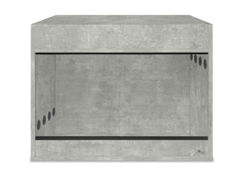 TERRARIUM 80X50X62 Z PŁYTY -NADSTAWKA BETON